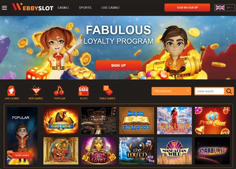 webby slot casino review
